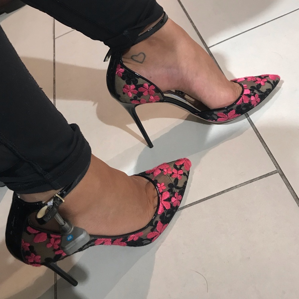 Jimmy choo floral heels - Picture 6 of 8